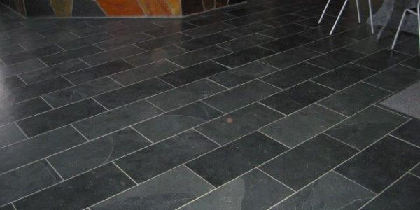 Black ardosia slate tiles from Brazil