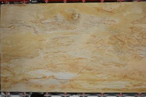 Import Macaubas Gold yellow quartzite slabs and tiles from Brazil